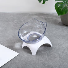 Load image into Gallery viewer, New Transparent Cat Bowls With Stand Pet Feeder
